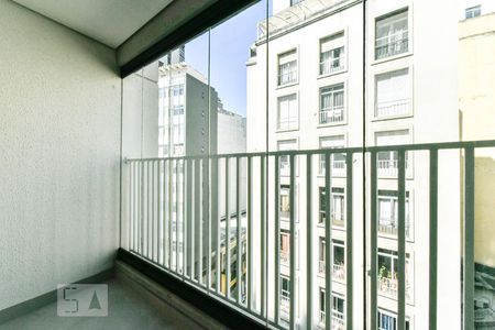 Studio - Varanda de kitnet/studio à venda com 1 quarto, 34m² em Santa Efigênia, São Paulo