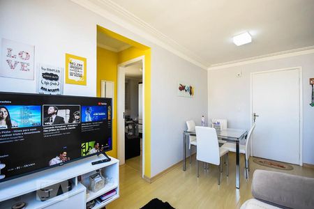 Sala de apartamento à venda com 2 quartos, 49m² em Paraisópolis, São Paulo