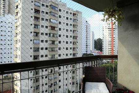 Varanda da Sala de apartamento à venda com 3 quartos, 160m² em Vila Andrade, São Paulo