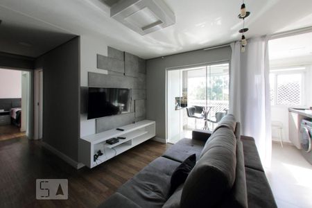 Sala de estar de apartamento para alugar com 2 quartos, 60m² em Jardim São Caetano, São Caetano do Sul