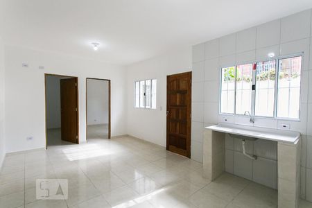 Sala e Cozinha de casa para alugar com 2 quartos, 52m² em Mooca, São Paulo