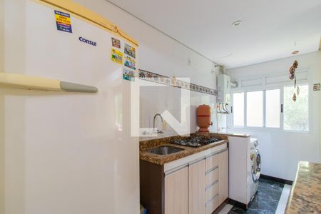 Cozinha e Área de Serviço de apartamento à venda com 2 quartos, 56m² em Ipanema, Porto Alegre