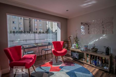 Sala de Estar de apartamento à venda com 3 quartos, 128m² em Vila Mascote, São Paulo