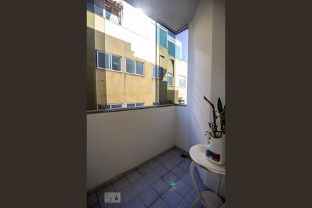 Varanda da Sala de apartamento à venda com 3 quartos, 90m² em Santa Rosa, Belo Horizonte