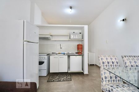 Sala/Cozinha de apartamento à venda com 1 quarto, 34m² em República, São Paulo