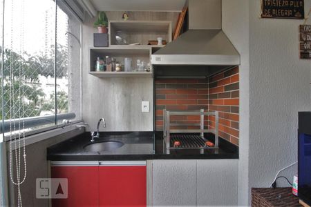 Varanda gourmet de apartamento para alugar com 3 quartos, 91m² em Vila Andrade, São Paulo