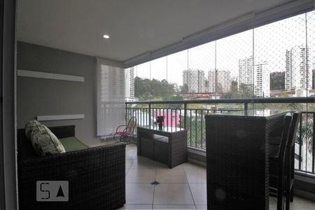 Varanda gourmet de apartamento para alugar com 3 quartos, 91m² em Vila Andrade, São Paulo