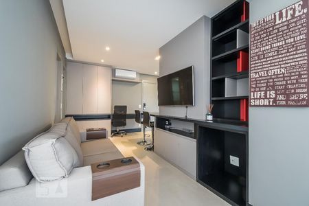 Sala de apartamento para alugar com 1 quarto, 50m² em Vila Gertrudes, São Paulo