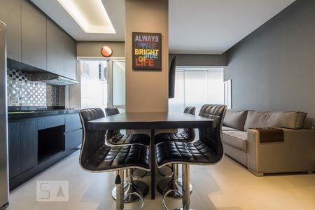 Sala de apartamento para alugar com 1 quarto, 50m² em Vila Gertrudes, São Paulo