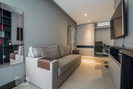 Sala de apartamento para alugar com 1 quarto, 50m² em Vila Gertrudes, São Paulo