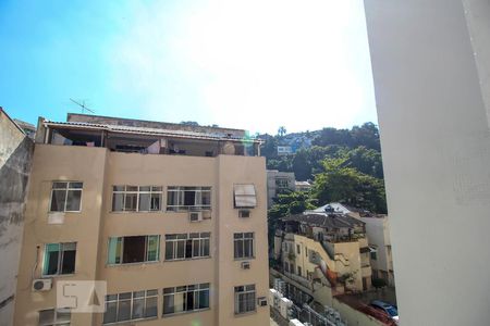 Vista da Sala de apartamento à venda com 2 quartos, 80m² em Botafogo, Rio de Janeiro