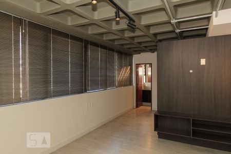 Sala de kitnet/studio para alugar com 1 quarto, 50m² em Funcionários, Belo Horizonte