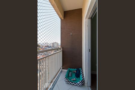 Varanda de apartamento à venda com 2 quartos, 56m² em Jardim Santa Cecília, Guarulhos