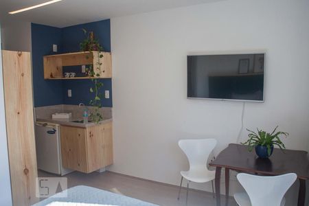 Area do Quarto de kitnet/studio para alugar com 1 quarto, 19m² em Brás, São Paulo