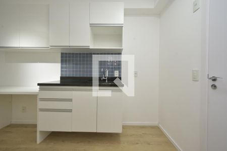 Cozinha de kitnet/studio para alugar com 1 quarto, 26m² em Centro, São Paulo