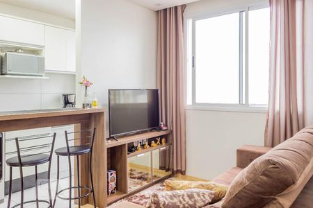 Sala de apartamento à venda com 2 quartos, 50m² em Olaria, Canoas