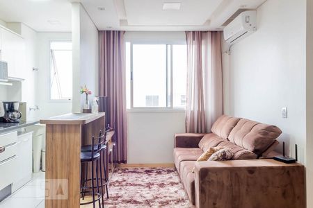 Sala de apartamento à venda com 2 quartos, 50m² em Olaria, Canoas