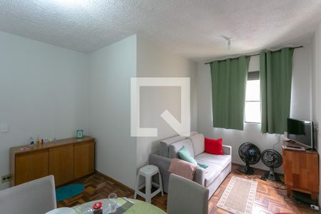 Sala de apartamento para alugar com 2 quartos, 56m² em Ipiranga, Belo Horizonte