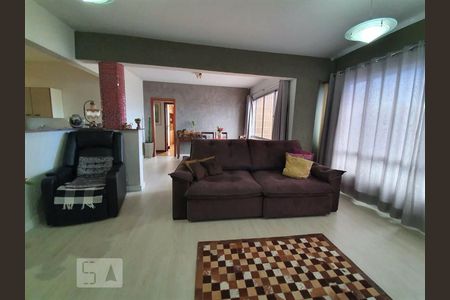 Sala de apartamento à venda com 4 quartos, 130m² em Santo Antônio, Belo Horizonte