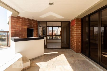 Varanda de apartamento para alugar com 3 quartos, 211m² em Indianópolis, São Paulo