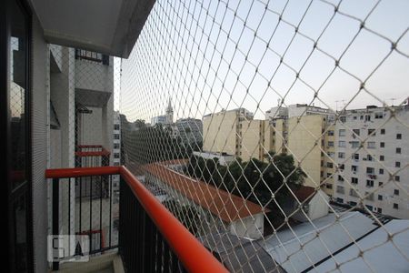 Varanda da Sala de apartamento para alugar com 2 quartos, 65m² em Flamengo, Rio de Janeiro