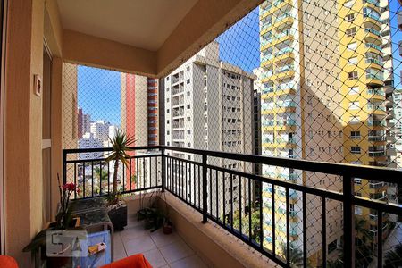 Varanda da Sala de apartamento para alugar com 3 quartos, 107m² em Jardim Bela Vista, Santo André