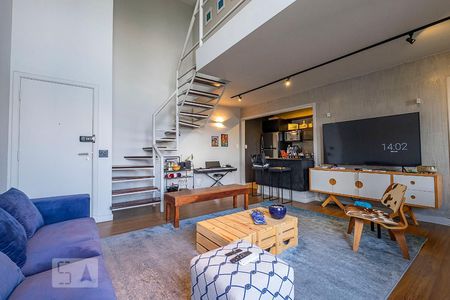 Sala de apartamento à venda com 2 quartos, 72m² em Pinheiros, São Paulo