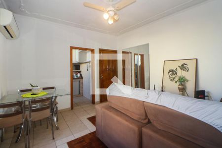 Sala de apartamento à venda com 2 quartos, 53m² em Petrópolis, Porto Alegre