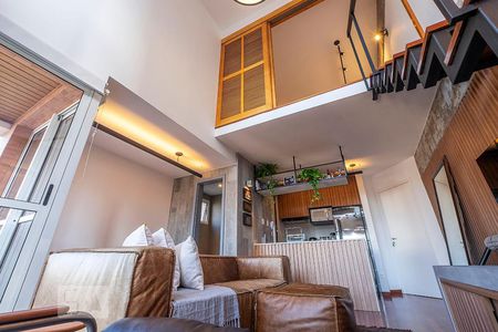 Sala de apartamento para alugar com 1 quarto, 63m² em Pinheiros, São Paulo