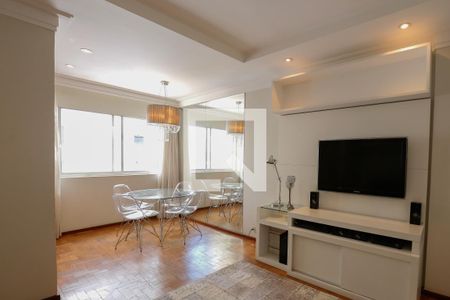 Sala de apartamento para alugar com 2 quartos, 72m² em Vila Olímpia, São Paulo