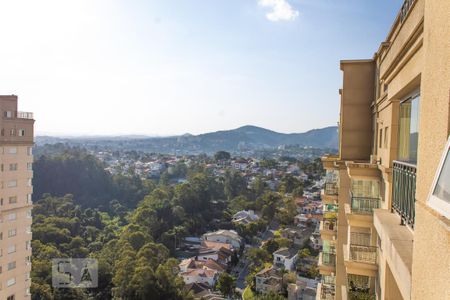 Vista da Sacada de apartamento à venda com 1 quarto, 50m² em Alphaville Conde Ii, Barueri