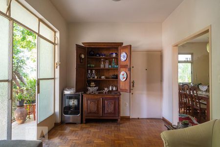 Sala 1 de apartamento à venda com 4 quartos, 160m² em Santo Agostinho, Belo Horizonte