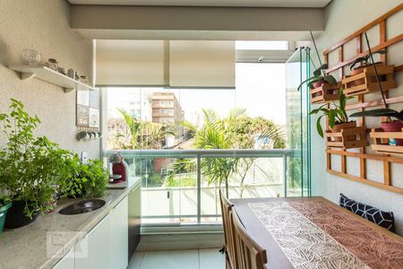 Varanda gourmet de apartamento à venda com 2 quartos, 57m² em Vila Yara, Osasco