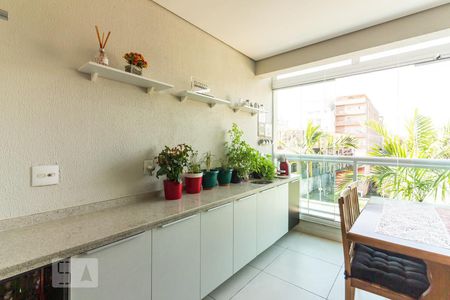 Varanda gourmet de apartamento à venda com 2 quartos, 57m² em Vila Yara, Osasco