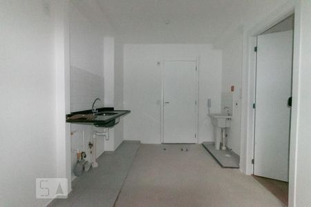 Cozinha de kitnet/studio à venda com 1 quarto, 26m² em Vila Guarani (z Sul), São Paulo