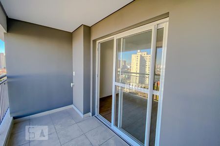 Varanda e Lavanderia de kitnet/studio para alugar com 1 quarto, 35m² em Belenzinho, São Paulo