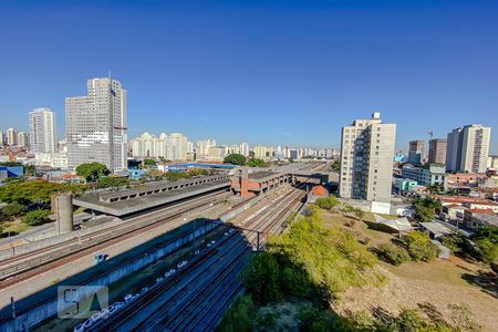 Vista Varanda e Lavanderia de kitnet/studio para alugar com 1 quarto, 35m² em Belenzinho, São Paulo