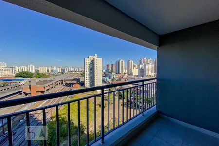 Varanda e Lavanderia de kitnet/studio para alugar com 1 quarto, 35m² em Belenzinho, São Paulo