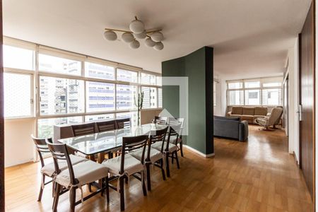 Sala de apartamento à venda com 3 quartos, 178m² em Consolação, São Paulo