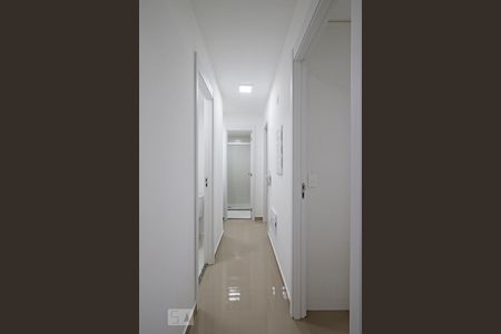 Hall dos Quartos e Banheiros de apartamento para alugar com 2 quartos, 53m² em Santo Amaro, São Paulo