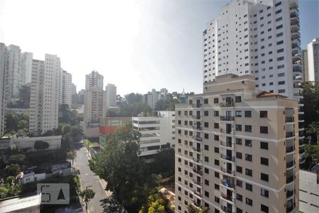Vista da varanda de apartamento para alugar com 1 quarto, 37m² em Vila Andrade, São Paulo