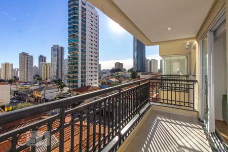 Varanda da Sala de apartamento para alugar com 1 quarto, 45m² em Vila Regente Feijó, São Paulo