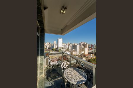 Varanda Sala de apartamento à venda com 4 quartos, 200m² em Cidade Nova, Belo Horizonte