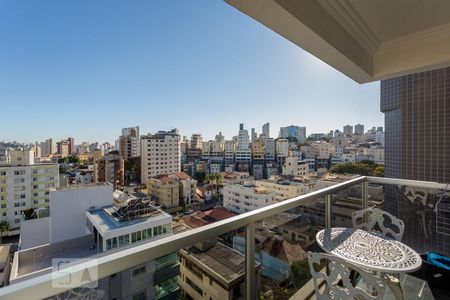 Varanda Sala de apartamento à venda com 4 quartos, 200m² em Cidade Nova, Belo Horizonte