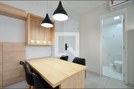 Sala/Cozinha de kitnet/studio para alugar com 1 quarto, 22m² em Vila Clementino, São Paulo