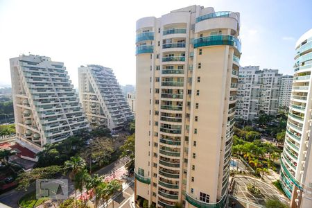 Vista da Varanda de kitnet/studio à venda com 1 quarto, 40m² em Barra da Tijuca, Rio de Janeiro