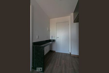 Entrada / Cozinha de kitnet/studio para alugar com 1 quarto, 25m² em Belenzinho, São Paulo