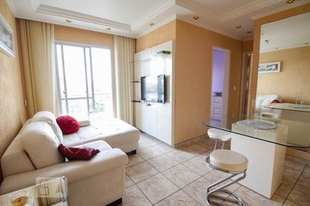 sala de apartamento à venda com 2 quartos, 50m² em Vila Amélia, São Paulo