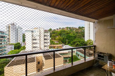 Varanda da Sala de apartamento à venda com 4 quartos, 300m² em Boa Viagem, Niterói