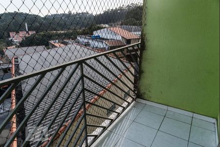 Varanda da sala de apartamento à venda com 2 quartos, 60m² em Cidade Intercap, Taboão da Serra